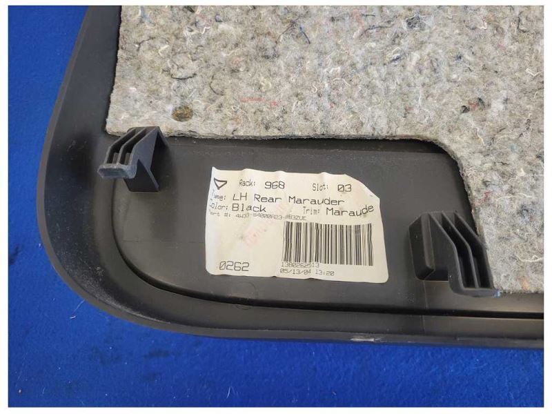 2003-2004 Mercury Marauder 4.6L 4v Passenger Rear Door Panel Card 2522 - The Parts Farm