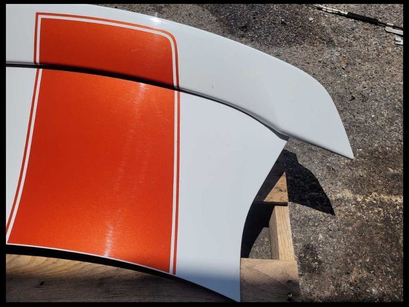 2014-2015 Chevrolet Camaro SS Coupe Rear Back Deck Lid Spoiler D80 Paint White - The Parts Farm