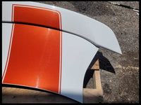 2014-2015 Chevrolet Camaro SS Coupe Rear Back Deck Lid Spoiler D80 Paint White - The Parts Farm