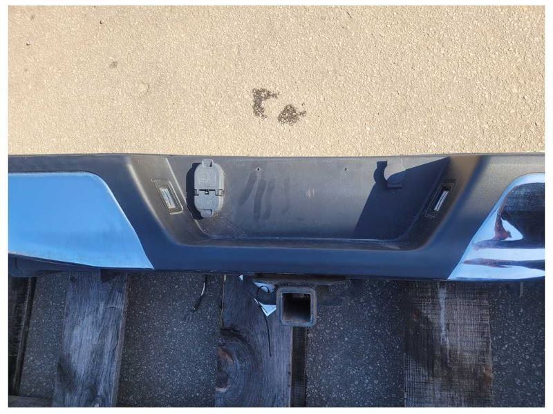 2015-2020 Ford F150 4x4 Pickup Truck Rear Bumper Receiver Chrome *Dent* 2490 - The Parts Farm