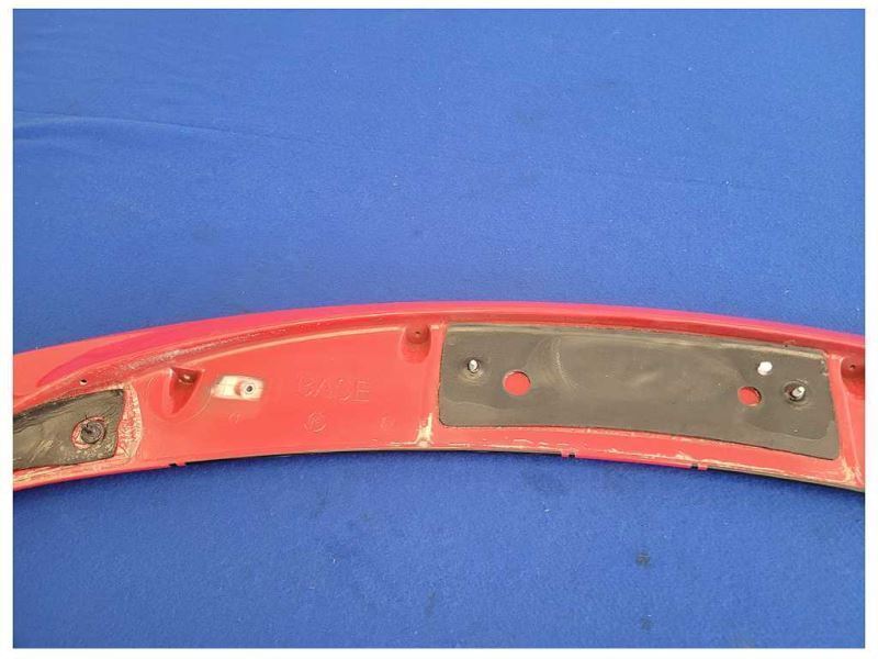2014-2015 Chevrolet Camaro SS Rear Mount Spoiler Wing Deck Lid Red - The Parts Farm