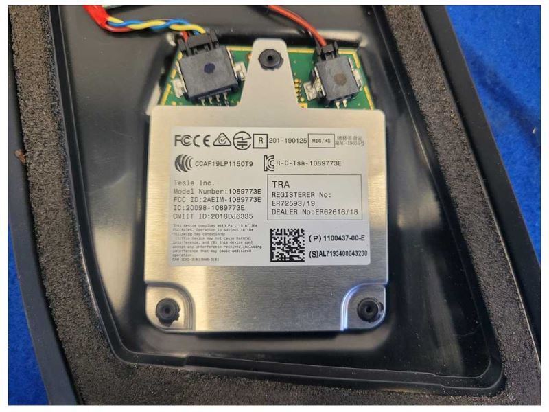 2017-2021 Tesla Model 3 Long Range Dual Motor Driver B Pillar Camera 2139 - The Parts Farm