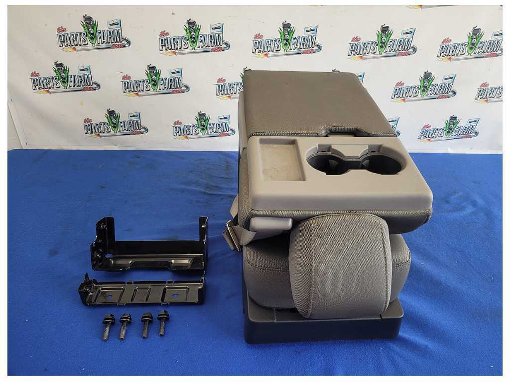 2015-2017 Ford F150 Pickup Truck Front Center Seat Console Cloth Ext Cab 2576 - The Parts Farm