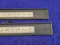2015-2023 Ford Mustang GT S550 Pair Door Sill Plates Scuff Lighted Light 2279 - The Parts Farm