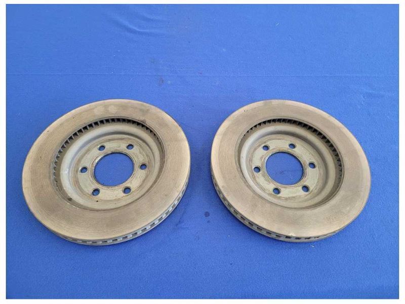 2022 Ford F150 F-150 Lightning Truck Front Pair Rotors Brake 6 Lug 2523 - The Parts Farm