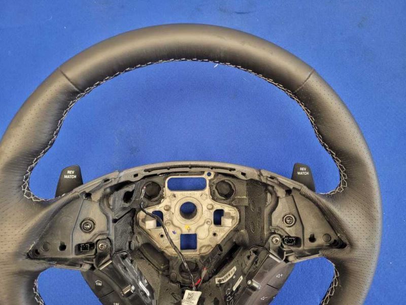 2016-2023 Chevrolet Camaro SS Automatic Transmission Steering Wheel Leather C124 - The Parts Farm
