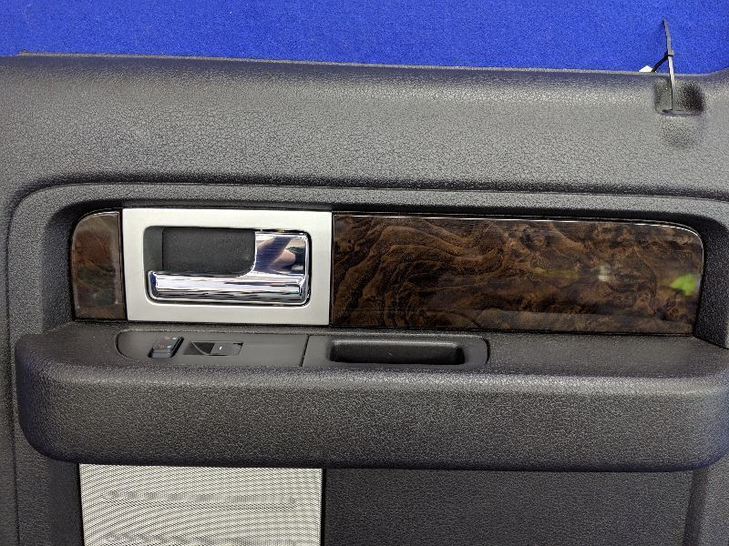 2009-2014 Ford F150 Platinum Truck 9B Interior Passenger Right Rear Door Panel - The Parts Farm