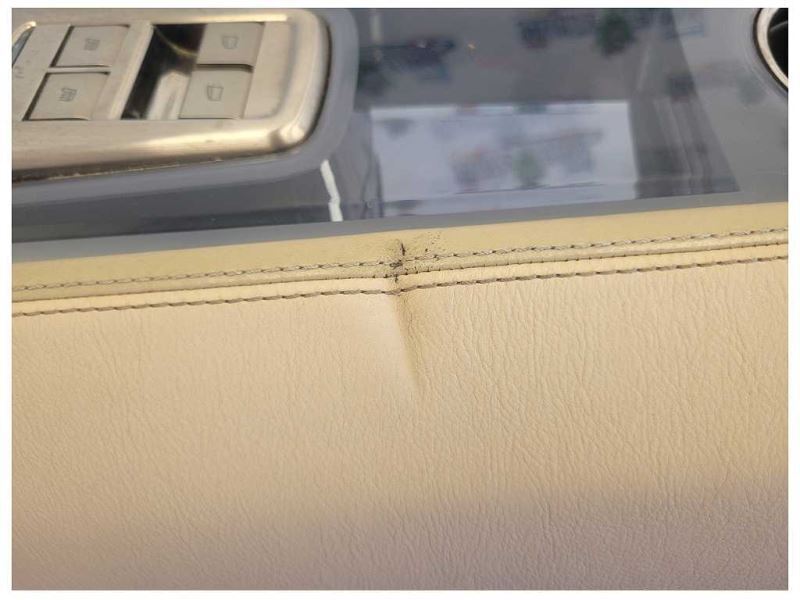 2012 Fisker Karma Sedan Hybrid Center Console Floor Tan Back Rear 1959 - The Parts Farm