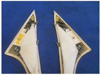2012 Fisker Karma Sedan Hybrid Rear Pair C Pillar Cover Trim Panel 1959 - The Parts Farm