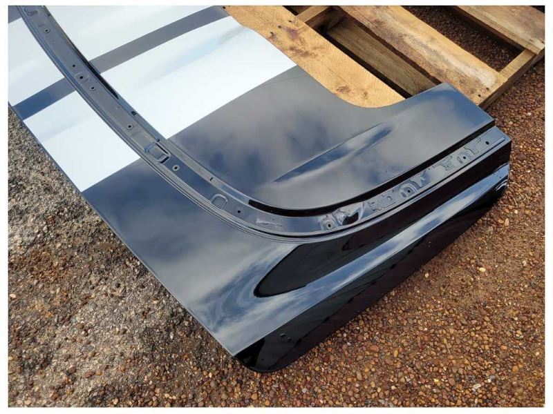 2016-2023 Chevrolet Camaro SS LT1 6.2L Rear Tonneau Cover Convertible Black 1213 - The Parts Farm