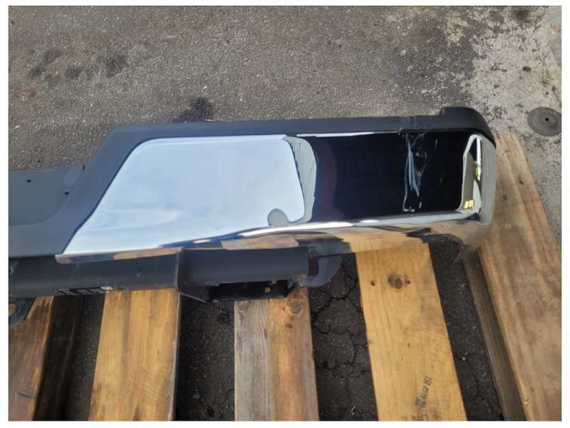 2018-2020 Ford F150 4x4 Pickup Truck Rear Bumper Receiver Hitch Chrome - The Parts Farm
