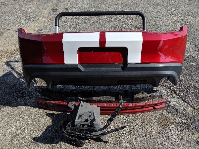 2010-2012 Ford Mustang GT Rear Bumper Dual Exhaust NO Park Assist Code RZ - The Parts Farm
