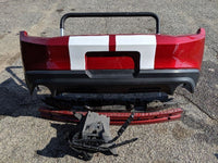 2010-2012 Ford Mustang GT Rear Bumper Dual Exhaust NO Park Assist Code RZ - The Parts Farm