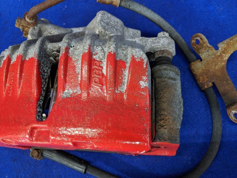2003-2006 Chevrolet SSR Front Driver Left LH Brake Caliper Brake Line Pads - The Parts Farm