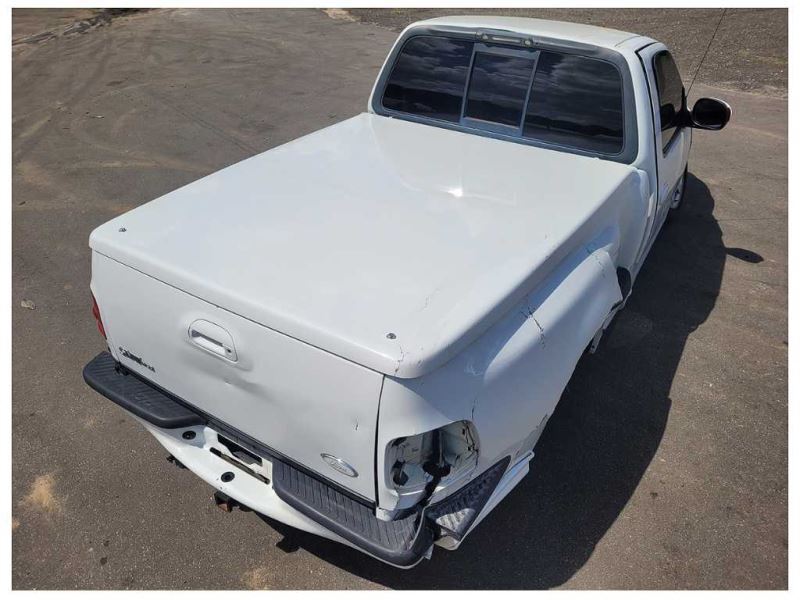 1999-2004 Ford Lightning F150 SVT Pickup Truck Emblem Rear Tail Gate Back Silver - The Parts Farm