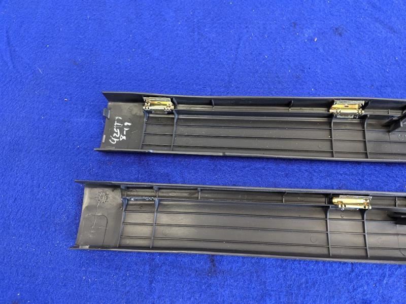 2003-2004 Ford Mustang Cobra SVT DOHC 4.6L Pair Door Sill Scuff Plates Black - The Parts Farm