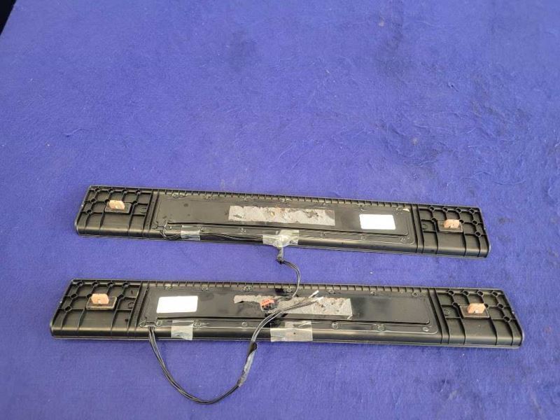 2015-2023 Ford Mustang GT S550 Pair Door Sill Plates Lighted Scuff 2398 - The Parts Farm