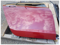 2008-2009 Pontiac G8 Sedan 6.0L V8 Passenger Rear Door Shell Paint Maroon 2529 - The Parts Farm