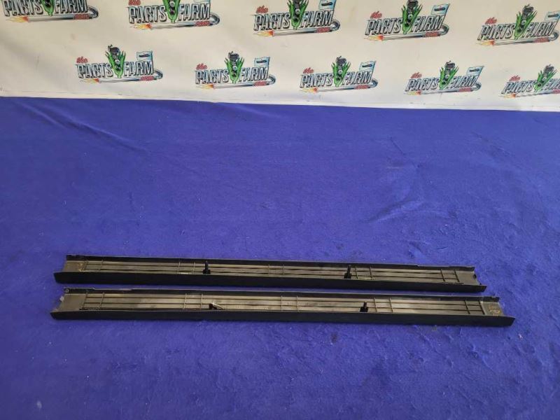 1994-1998 Ford Mustang GT 5.0 Convertible Pair Door Sill Scuff Plates Black 2406 - The Parts Farm