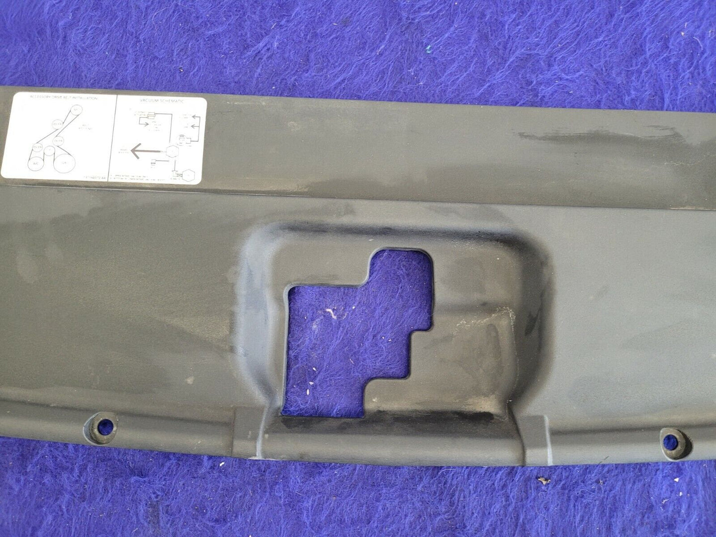 2015-2017 Ford Mustang GT S550 Front Sight Shield Radiator Cover Engine OEM - The Parts Farm