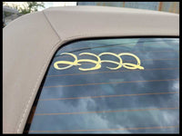 2003-2004 Ford Mustang Cobra SVT DOHC Rear Passenger Quarter Glass Convertible - The Parts Farm