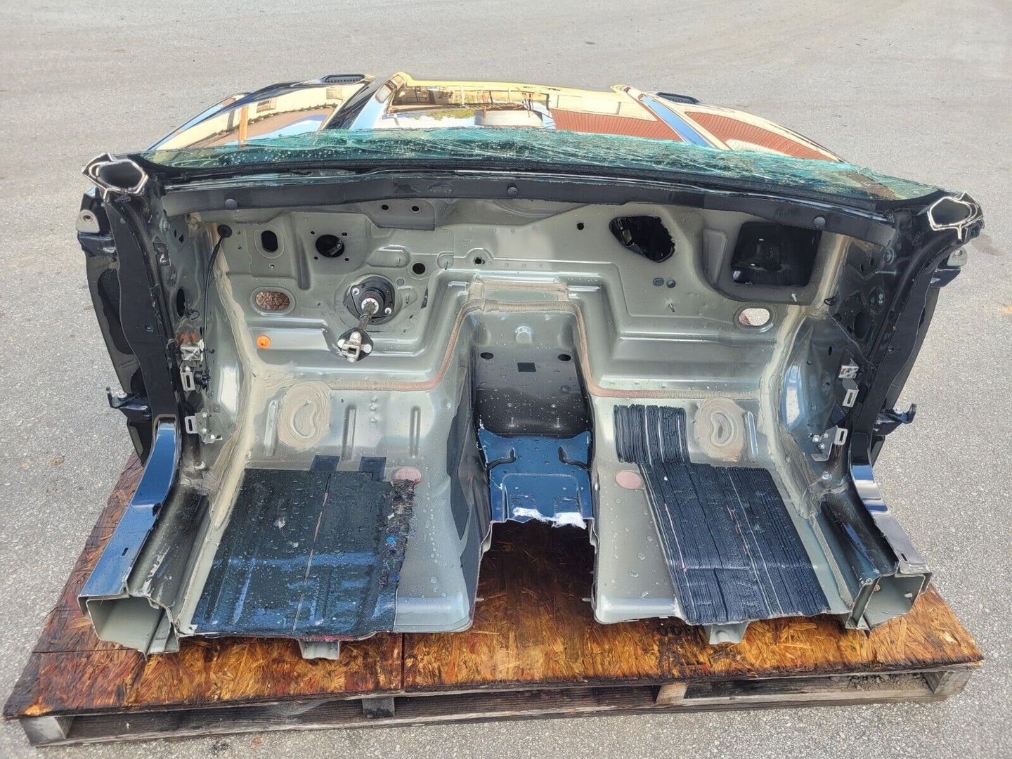 2015-2017 Ford Mustang GT S550 Front Clip Bumper Fender Hood Paint G1 2643 pp1 - The Parts Farm