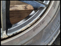 2011-2014 Ford Mustang GT 3 Drag Wheel 18x8 Black Spoke Painted Tire Scuffs - The Parts Farm