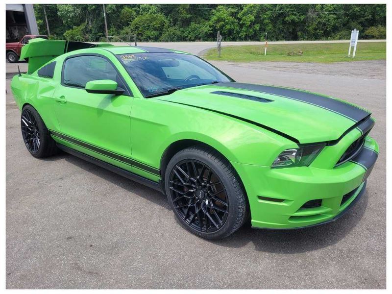 2013-2014 Ford Mustang GT S197 Coupe Passenger Front Door Shell Paint HD 2568 - The Parts Farm