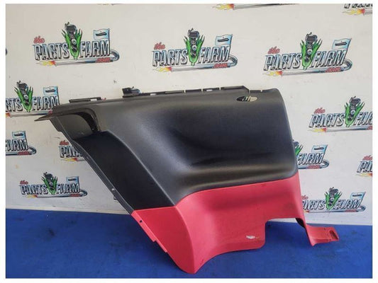 1994-1998 Ford Mustang GT Coupe Driver LH Rear Quarter Plastic Trim Red Black - The Parts Farm