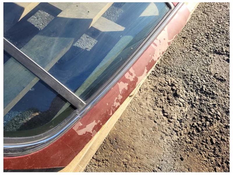 2003-2004 Mercury Marauder 4.6L Driver Rear Door Shell *Scuffs* Paint JL 2534 - The Parts Farm