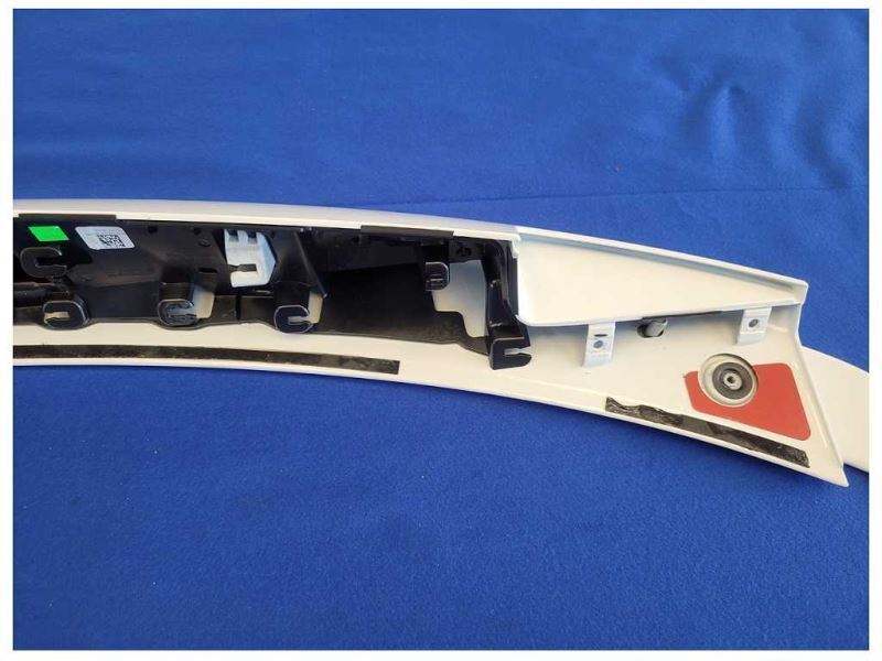2024 Ford Mustang GT S650 White Spoiler Rear Deck Wing Paint M42 - The Parts Farm