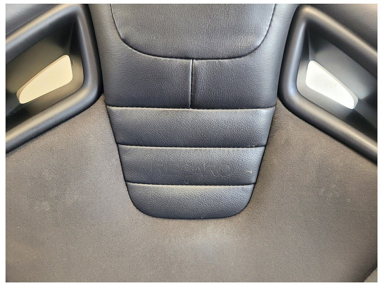 2010-2015 Chevrolet Camaro SS Recaro Coupe Bucket Leather Suede Seats Seat 2592 - The Parts Farm