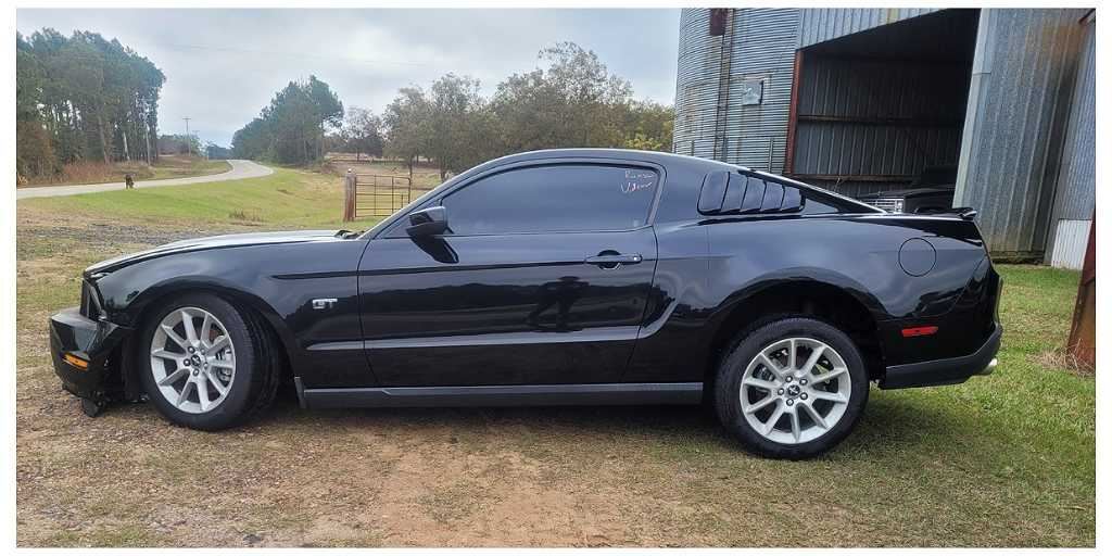 2010 Ford Mustang GT S197 Audio Info Screen Radio Control Panel 2477 - The Parts Farm