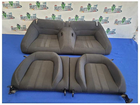 2018-2023 Ford Mustang GT S550 Rear Coupe Cloth Seats Upper Lower 2577 - The Parts Farm