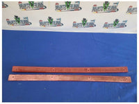 1987-1993 Ford Mustang GT LX 5.0L Pair of Door Sill Scuff Plates Red Trim 2298 - The Parts Farm