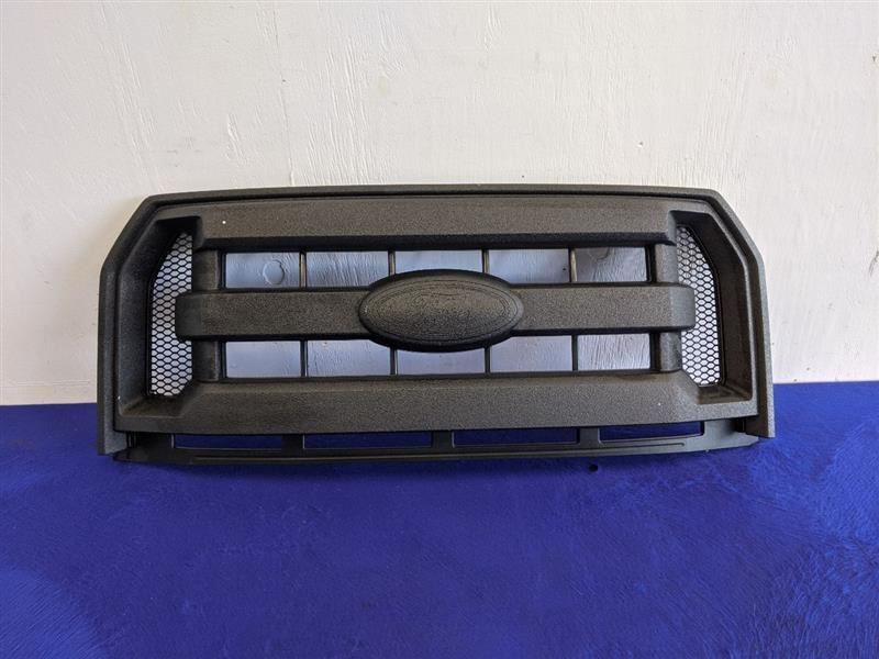 2015-2017 Ford F150 Pickup Truck Grille Center Lariat Grill Headlight Black - The Parts Farm