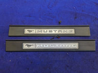 2015-2023 Ford Mustang GT S550 Pair Lighted Door Sill Plates Scuff 2227 - The Parts Farm