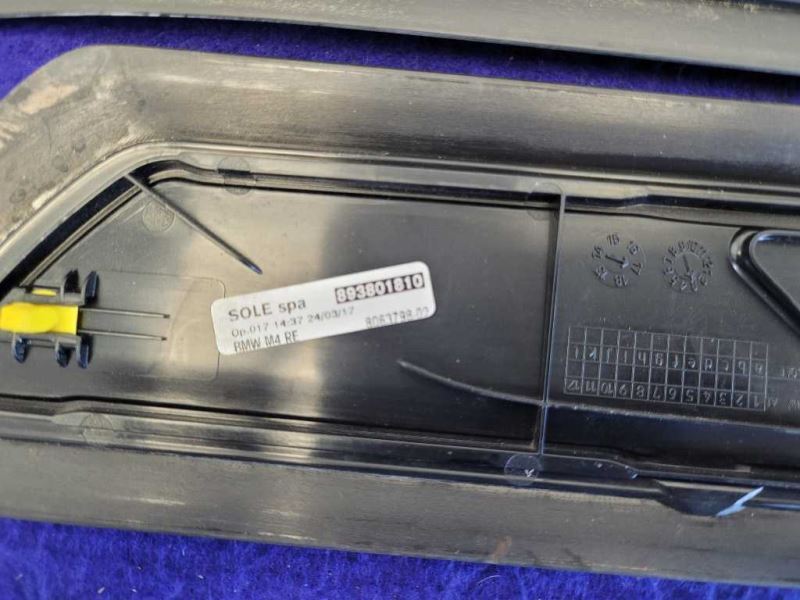 2015-2020 BMW M4 F82 F83 Door Sill Plates Panels Driver Passenger Scuff - The Parts Farm