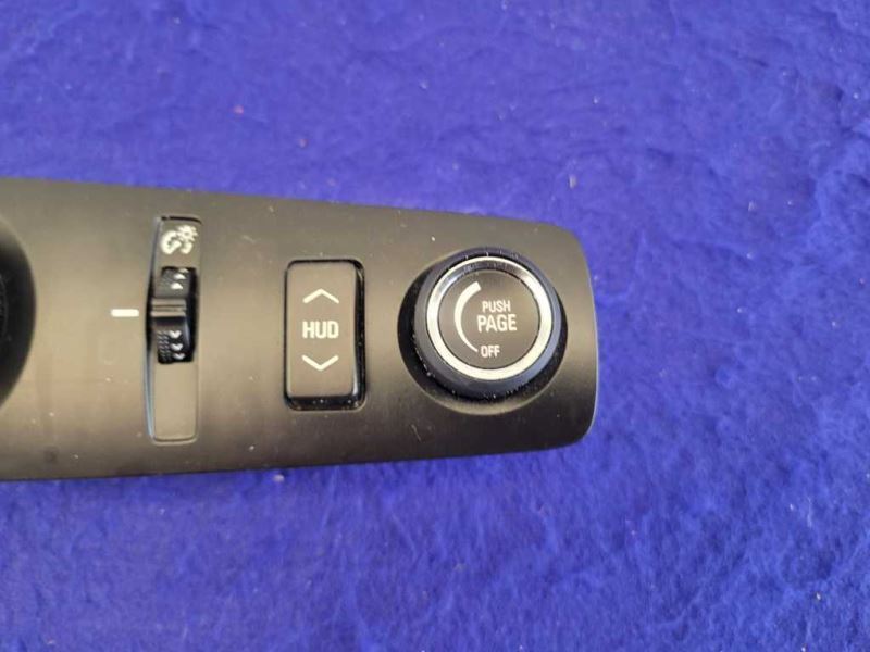 2014-2017 Chevrolet SS 6.2L Sedan Dash Light Switch Knob Driver Panel 2372 - The Parts Farm