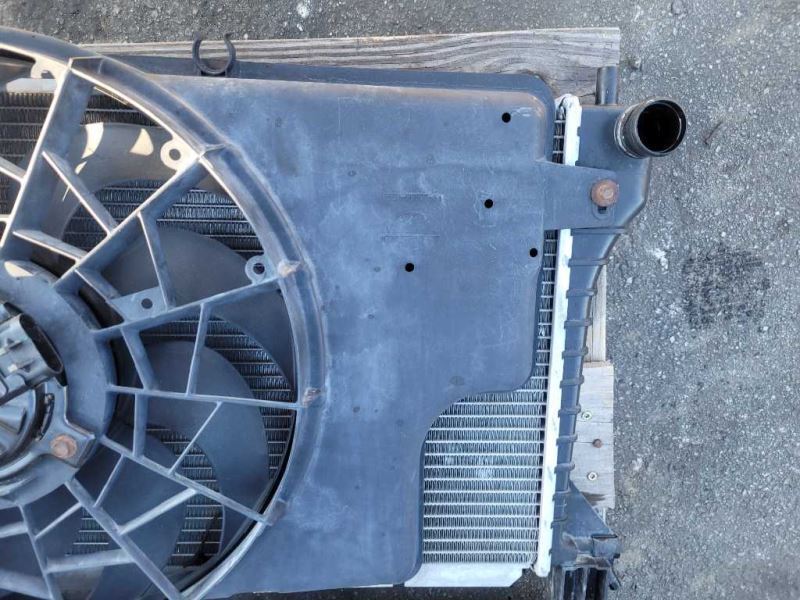 1994-1995 Ford Mustang GT 5.0L Radiator Fan Condenser Auto Tran Front 2454 - The Parts Farm