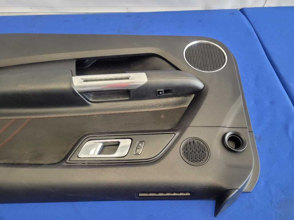 2015-2023 Ford Mustang GT Passenger Coupe Front Door Panel Red Stitching 2620 - The Parts Farm