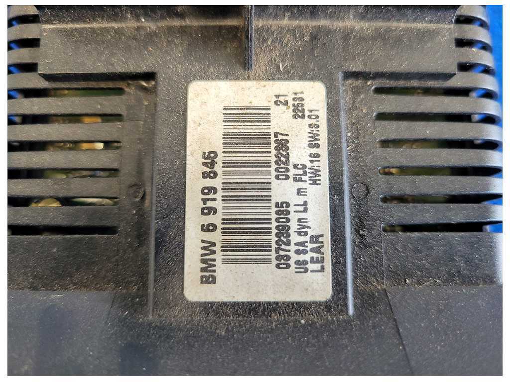 2003 BMW M3 E46 Coupe Headlight Switch Driver Dash Trim Black 1899 - The Parts Farm