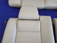 2011-2014 Ford Mustang GT Rear Back Top Bottom Beige Leather Coupe Seats 2352 - The Parts Farm
