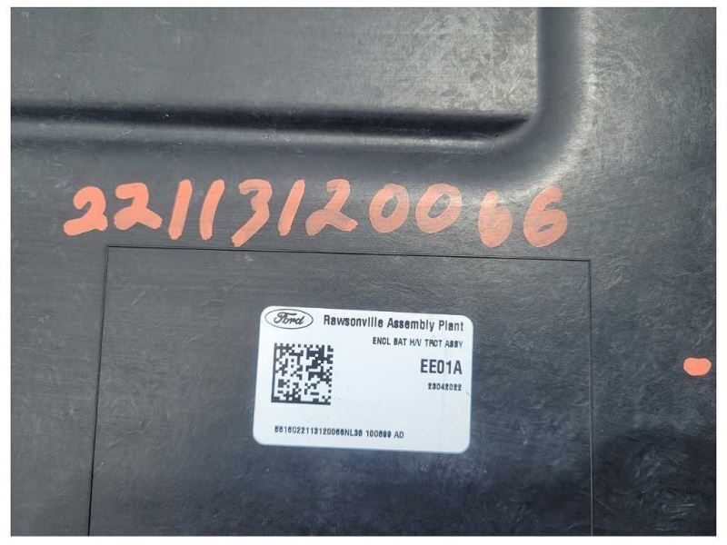 2022 Ford F150 F-150 Lightning Truck Electric Battery Pack Hybrid 2523 - The Parts Farm
