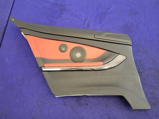 2015-2020 BMW M4 F82 F83 Driver Left Rear Quarter Trim Panel Red Accents - The Parts Farm