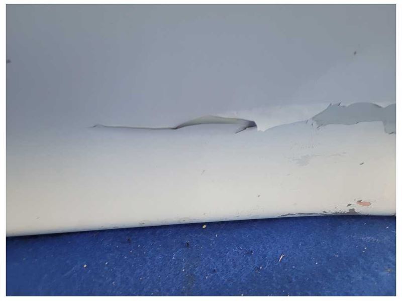 1987-1993 Ford Mustang GT 5.0L Rear Back Bumper Cover *Scuffs* Paint 9L 2298 - The Parts Farm