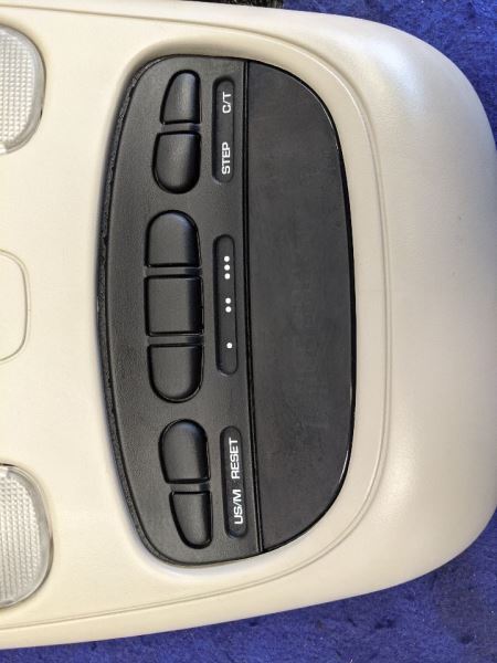 2003-2006 Dodge Ram Viper SRT-10 8.3L 1500 Overhead Console Lights Buttons - The Parts Farm