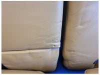2004-2006 Porsche Cayenne Turbo 4.5L Rear Seat Fold Up Tan Upper Lower 2137 - The Parts Farm