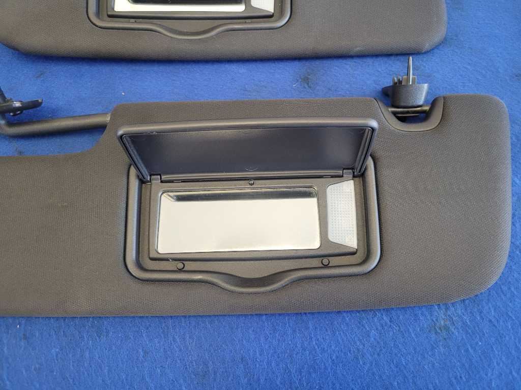 2012-2014 Ford Mustang GT 5.0L Convertible Pair Sun Visors Shade HomeLink 2639 - The Parts Farm
