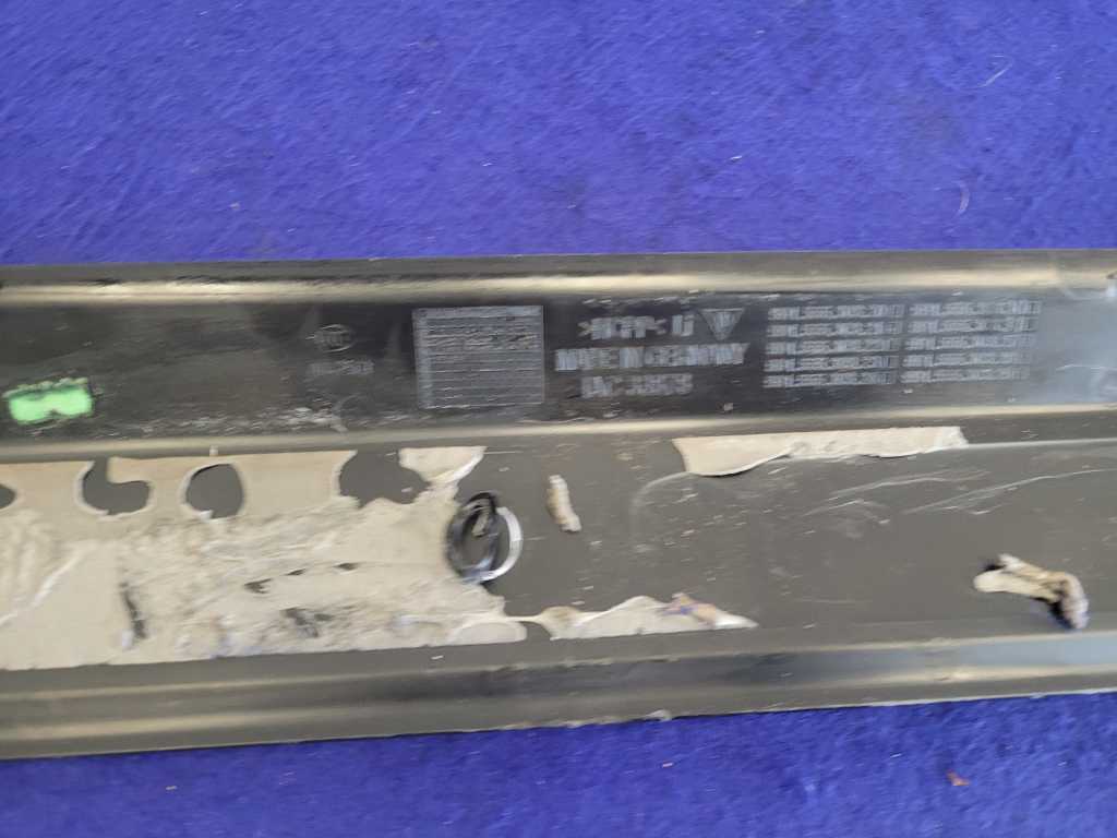 2017 Porsche 911 Turbo 991 Driver Left Door Sill Scuff Plate Side 2421 - The Parts Farm